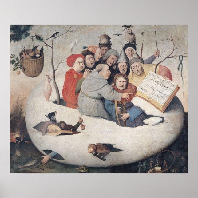 Póster O concerto no ovo (Frente)