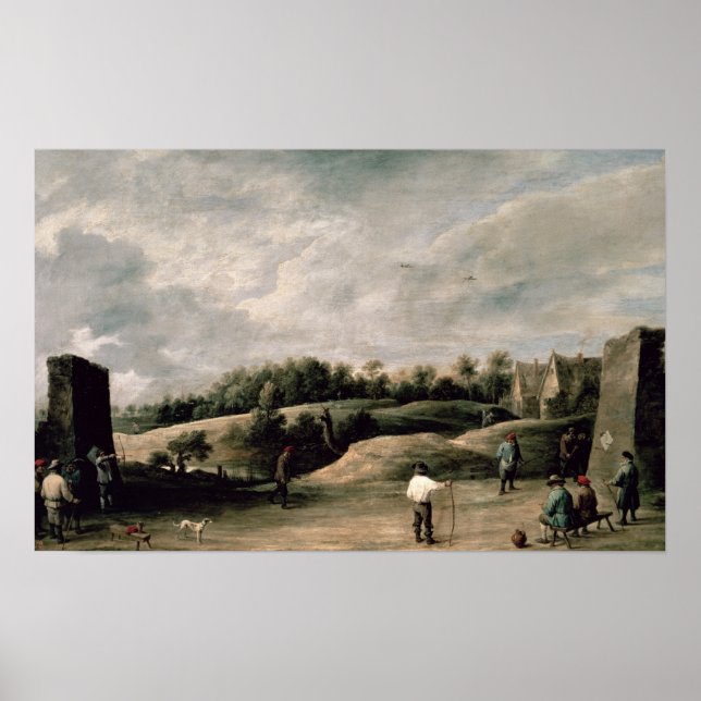 Póster O Concurso de Arqueação (Frente)