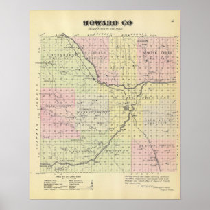 Póster O Condado de Howard, Nebraska