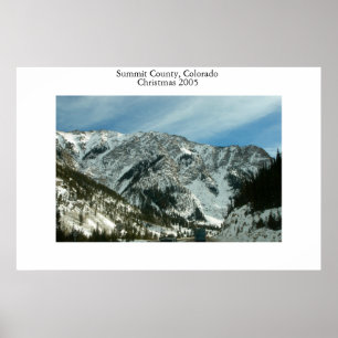 Póster o Condado de Summit Colorado