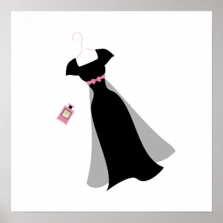 Poster O Conjunto de Vestidos