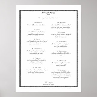 Póster O conselho de Franklin