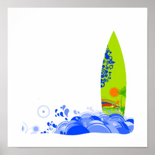 Póster O conselho verde nas ondas