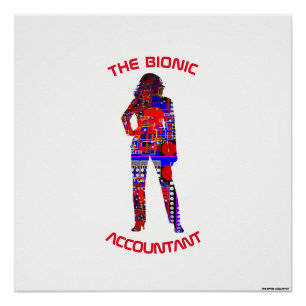 Póster "O contador Bionic "