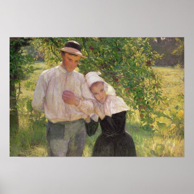 Poster O Convalescente, 1896 (Frente)