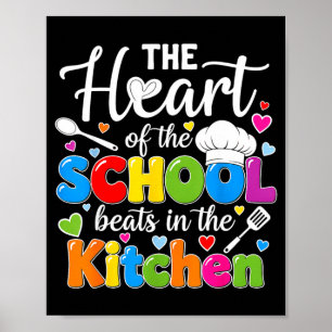 Poster O coração da escola bate na cozinha dos fundos