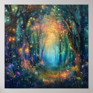 Poster O Coração Glimmering da Floresta Esquecida