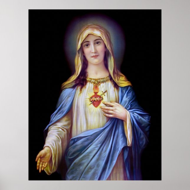 Póster O Coração Imaculado de Maria (Frente)