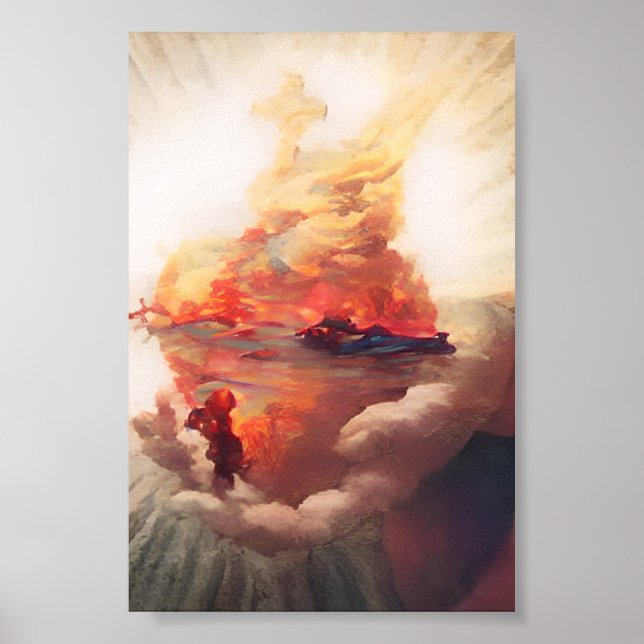 Poster O Coração Sagrado (Frente)