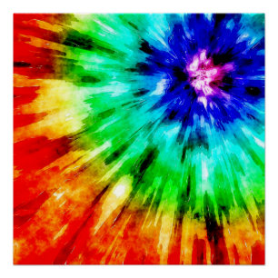 Póster O Corante Atende à Aquarela