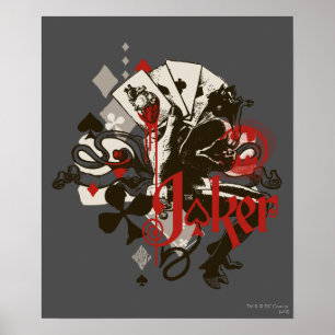 Poster O Coringa - 4 Aces Sangrando o Diabo do Coração