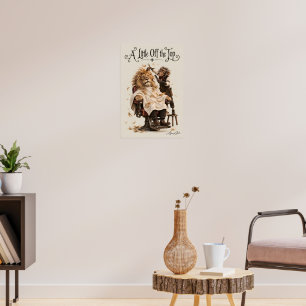 Poster O Corte de Cabelo do Leão