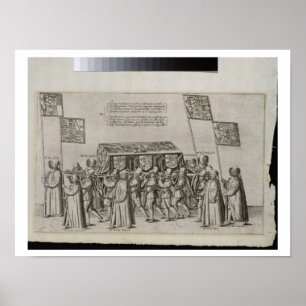 Póster O cortege fúnebre do senhor Philip Sidney