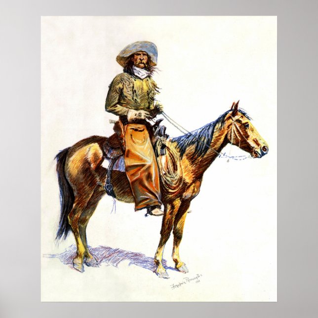 Póster O Cowboy (Frente)