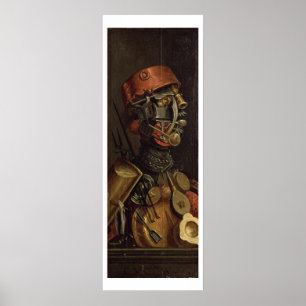 Poster O cozinheiro (óleo no painel)