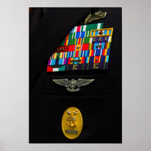 Poster O crachá principal do comando