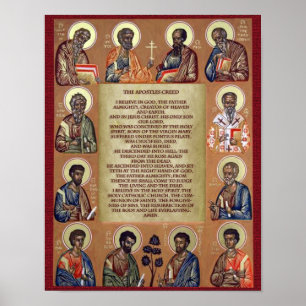 Poster O credo dos apóstolos