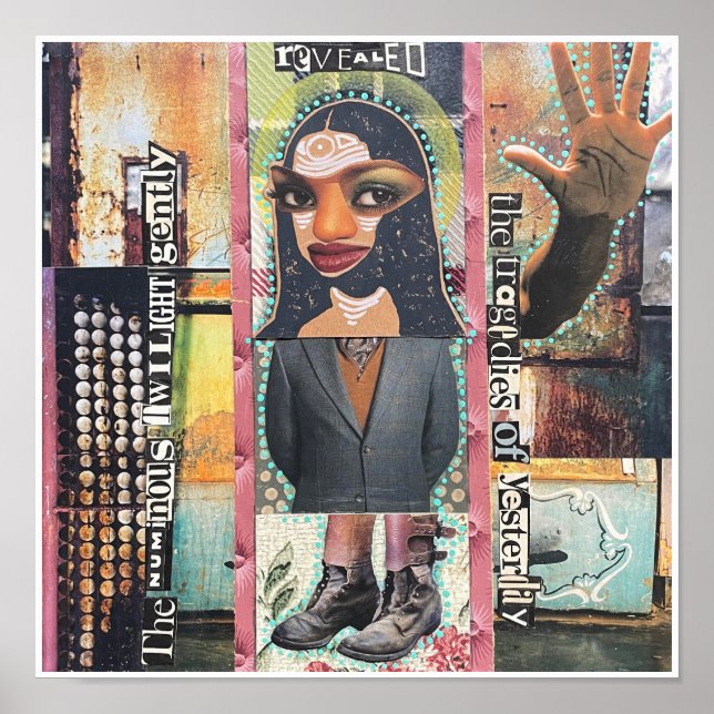 Poster O Crepúsculo Numinoso de Natalie Schorr (Frente)