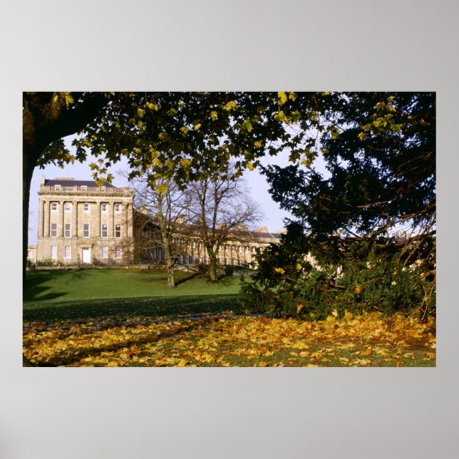 Póster O Crescente Real, Bath. (Frente)