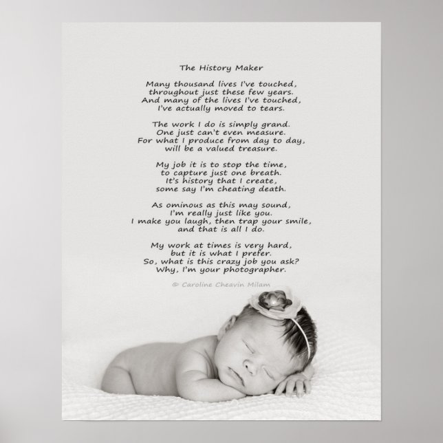 Poster O Criador de História (Frente)