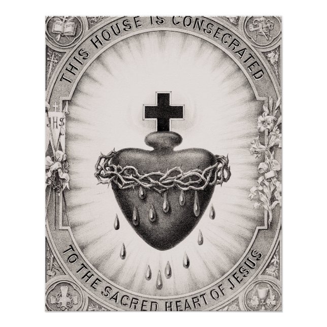 Póster O Cristo de Jesus mais sagrado (Frente)