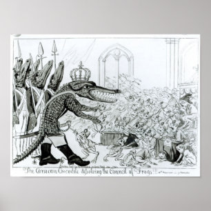Póster O crocodilo corso