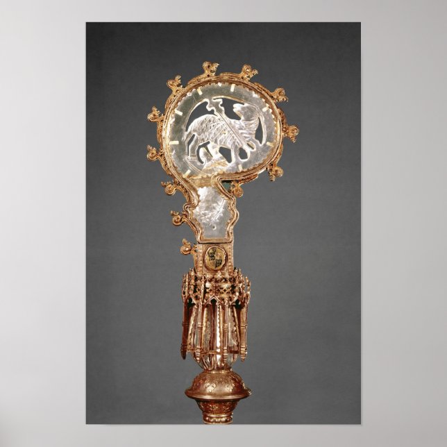 Poster O Crozier das Abessas do Cisterciano (Frente)