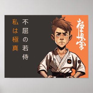 Poster O Cub Kyokushin - Um Futuro Rikishi Desperta