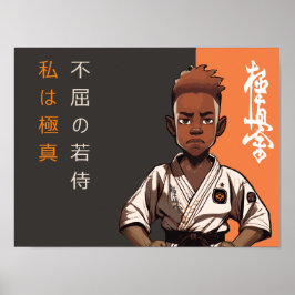 Poster O Cubo Kyokushin - Um Futuro Rikishi Desperta