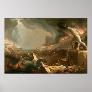Poster O curso de destruição do Império Cole T.