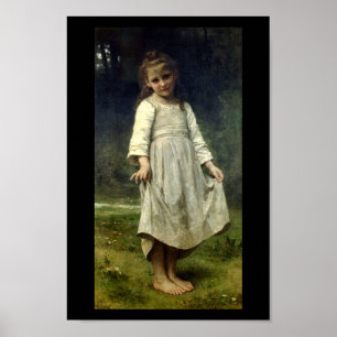 Poster O Curtsey 1898 William Bouguereau