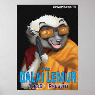 Poster O Dalai Lemur