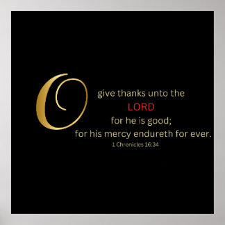 Poster O dar obrigados