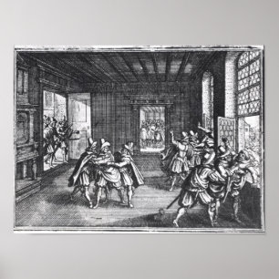 Póster O Defenestration de Praga em 1618