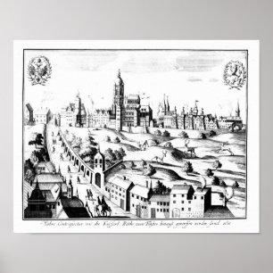 Poster O Defenestration de Praga, o 3 de agosto de 1618