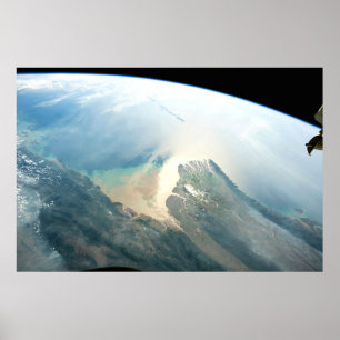 Poster O Delta Do Rio Irrawaddy Na Birmânia (Myanmar).