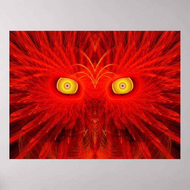 Poster O Demon Owl (Frente)