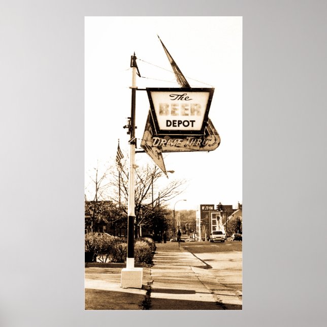 Póster O Depósito De Cerveja (Frente)