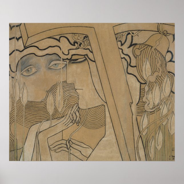 Poster O desejo e a satisfação, 1893 (Frente)