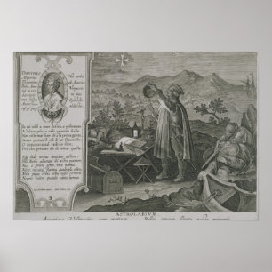 Póster O desenvolvimento do Astrolabe do navegador