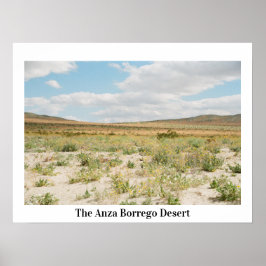 Poster O deserto de Anza Borrego