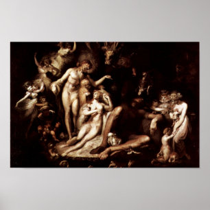 Póster O despertar do Titania feericamente da rainha por