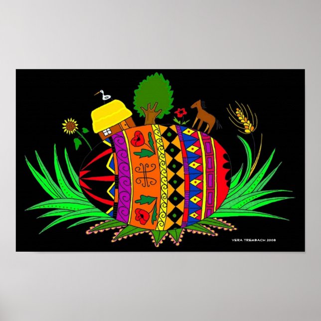 Póster O destino do mundo (Frente)