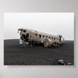 Poster O destroço do avião DC9