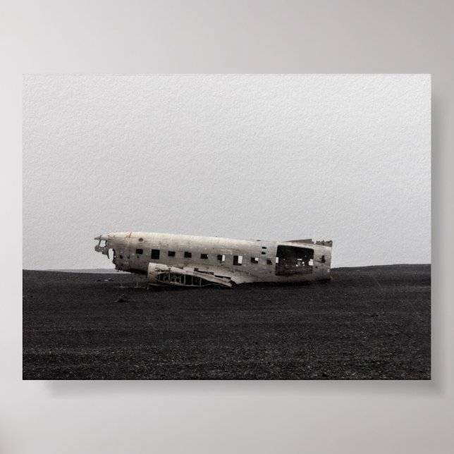 Poster O destroço do avião DC9 (Frente)