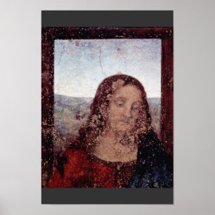 Póster O detalhe da última ceia por Leonardo da Vinci
