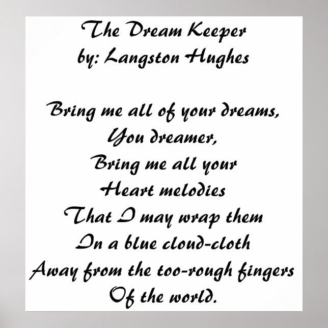 Póster O Detentor de Sonhos (Frente)