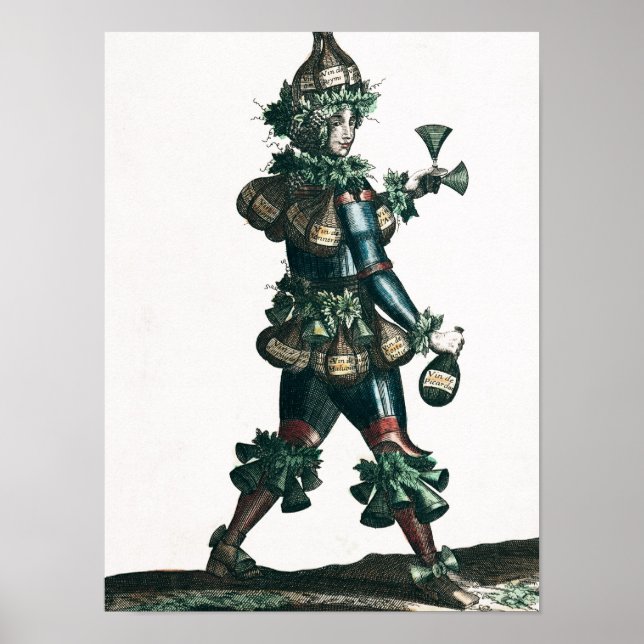 Póster O Detentor, design de fantasia alegórica (Frente)