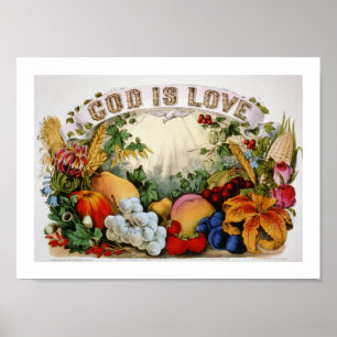 Póster O deus é amor