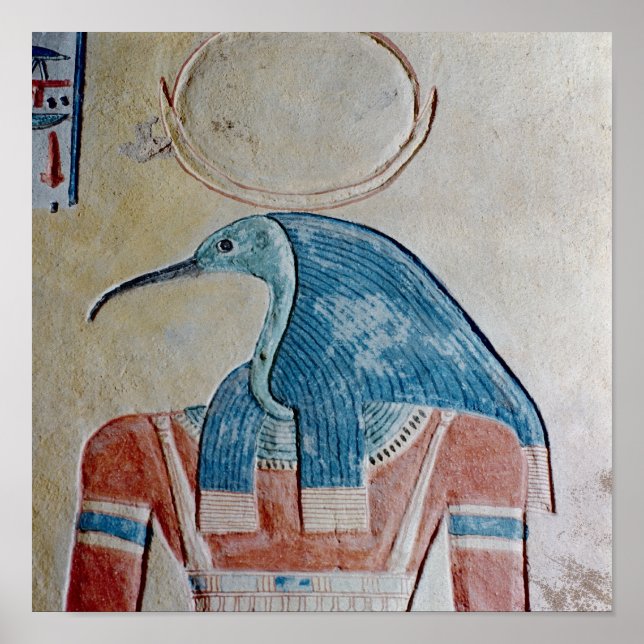 Póster O deus Thoth (Frente)
